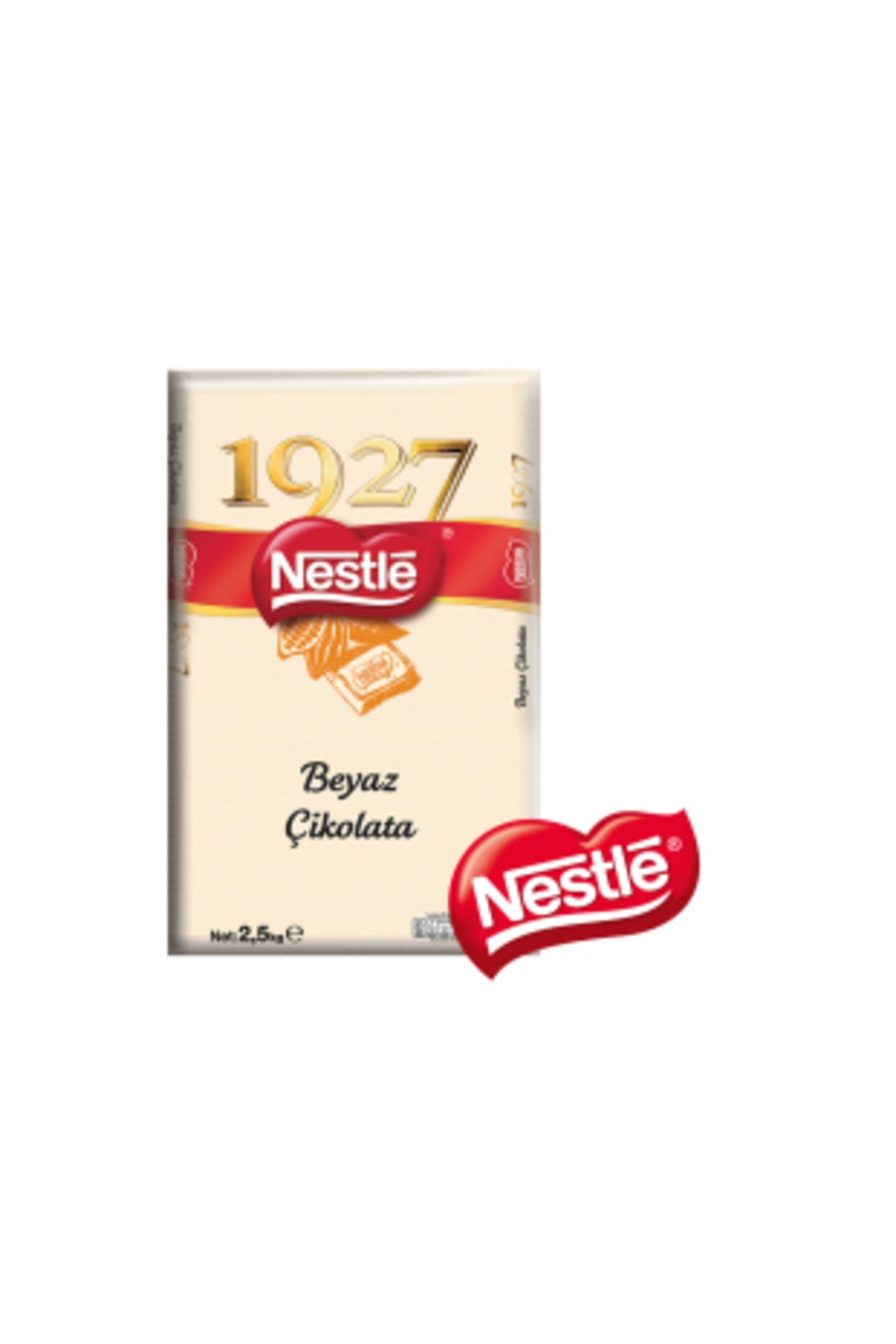 Nestle 1927 Professional Beyaz Kuvertür 2.5 Kg resmi