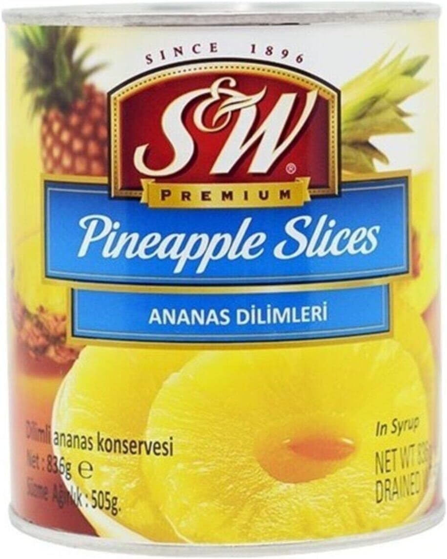 S&W - Dilimli Ananas Konservesi resmi