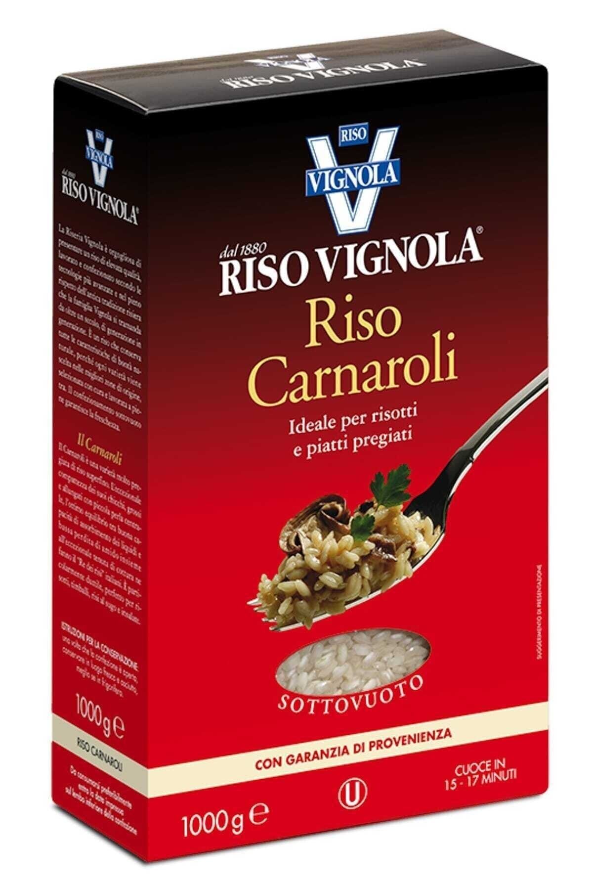 Riso Vignola Carnaroli Risotto Pirinç 1000 gr resmi