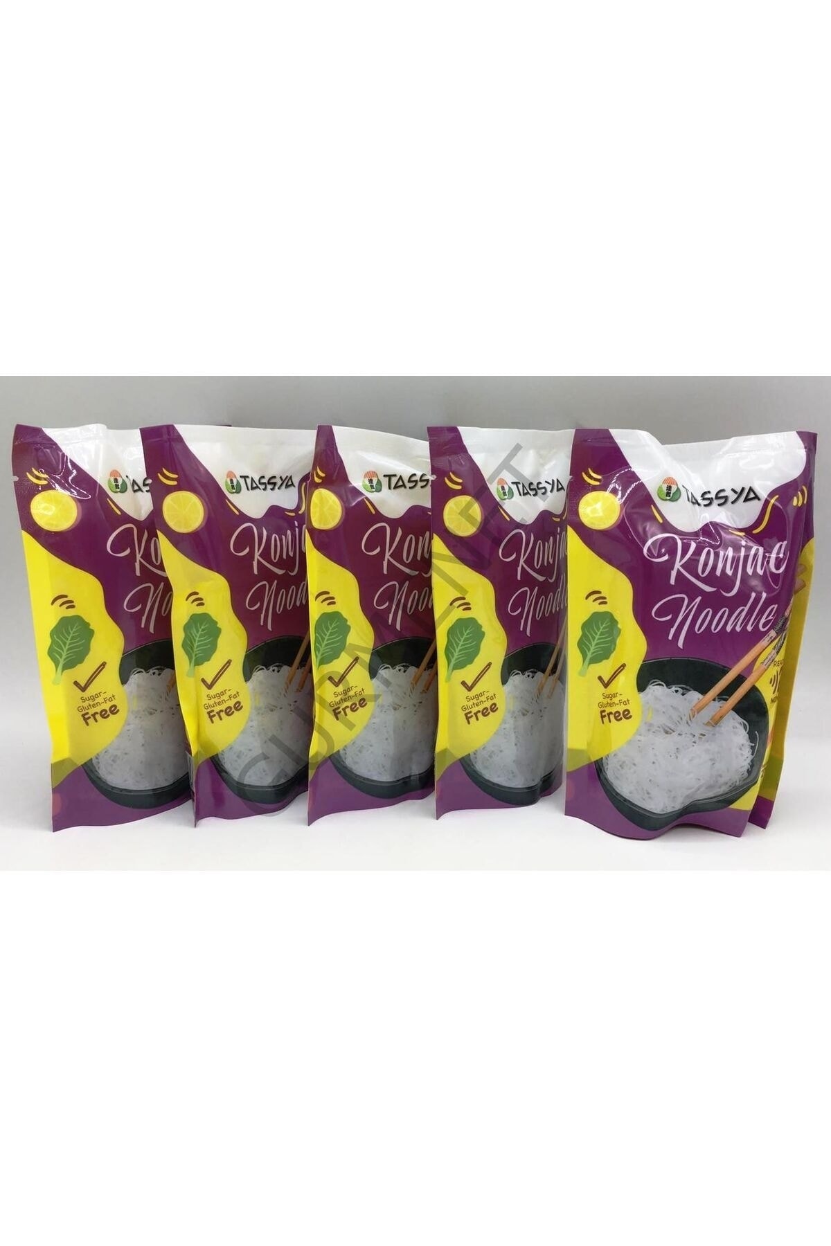 Tassya Shirataki Konjac Noodle 270 gr X 5 Adet resmi